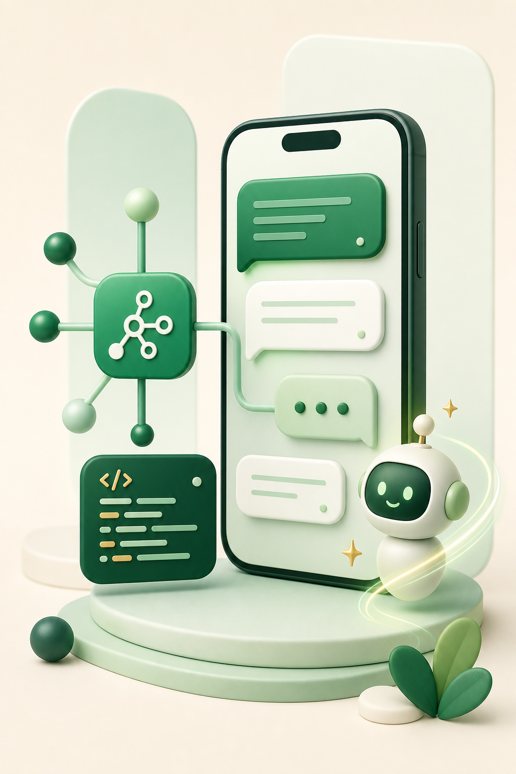 Ilustrasi Notify WhatsApp API dan AI Assistant